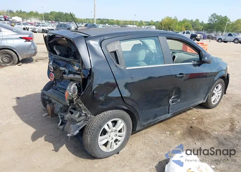 2016 Chevrolet Sonic Lt Auto из США, поврежденный, VIN 1G1JC6SH6G4164270